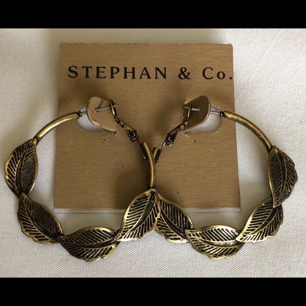 FINAL PRICE—NWT Stephan & Co. Hoop Earrings